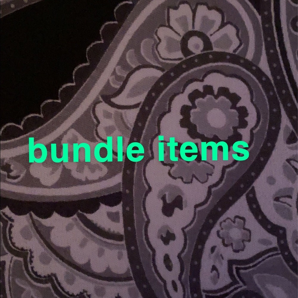 bundle items for a better deal